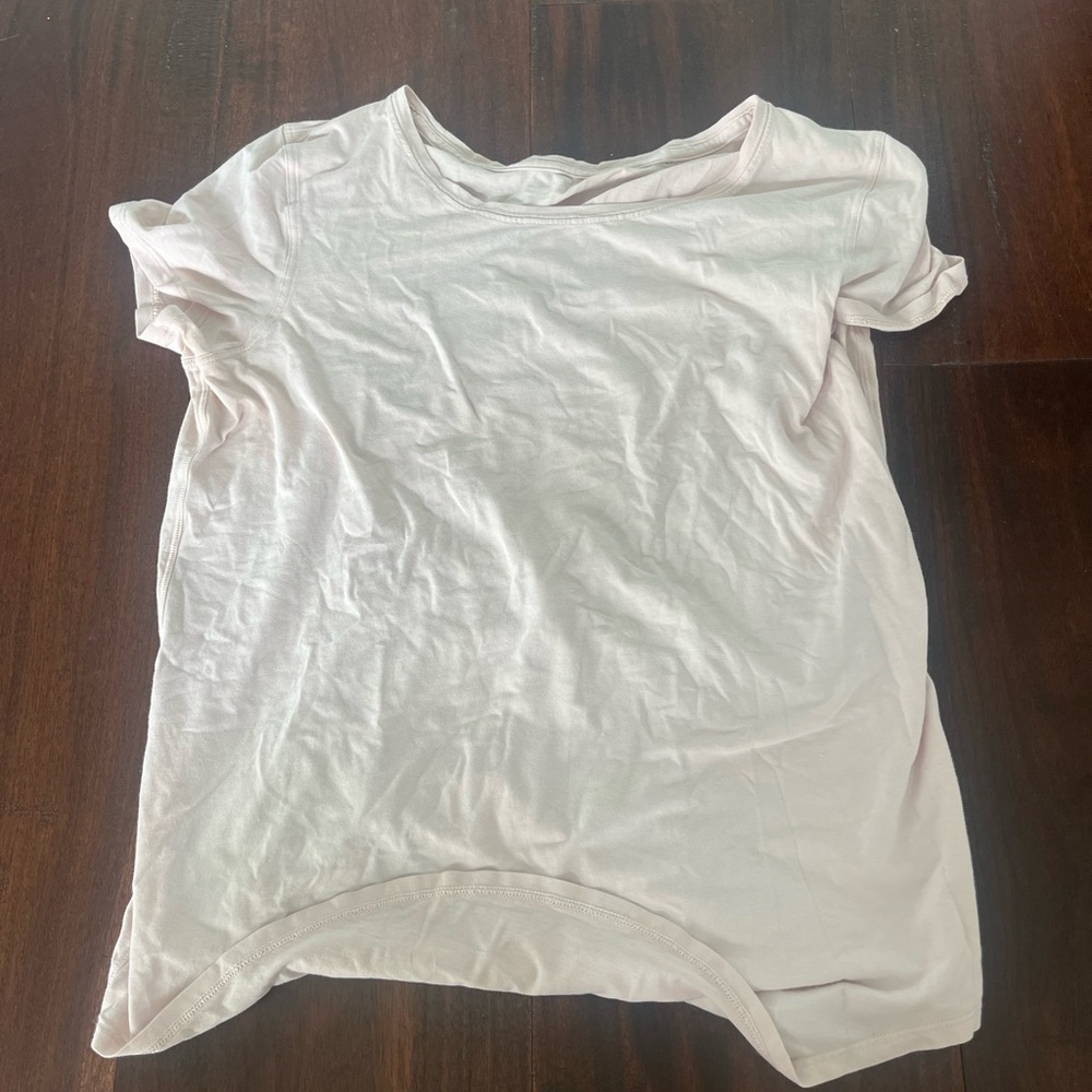 Lulu Lemon relaxed fit boatneck tee